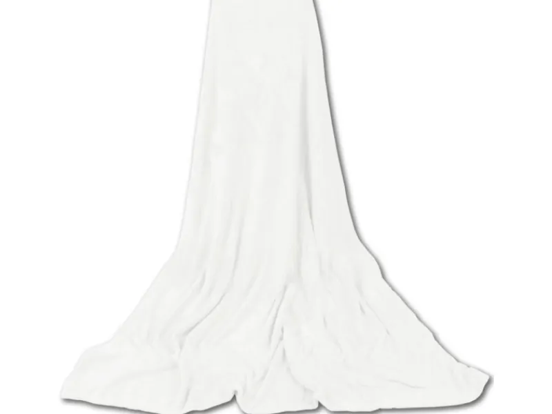 Bestgoodies Mikrofaser Decke Weiß 130 x 170 cm