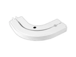 Bestlivings Gardinenschienen^180 cm Innenlaufschiene 1 Läufig & 2er Set Rundbogen / 2 x 90 cm