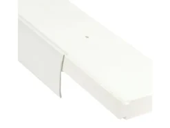 Bestlivings 300 cm Vorhangschiene mit Blende 2 Lauf Weiß / 1 x 120 cm & 2 x 90 cm