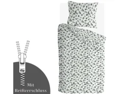 Bestlivings Bettwäsche-Set 135 x 200 cm Spotty Animal Green