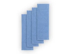 Bestlivings Reinigung^Bodenwischer Ersatzbezug Blau Mikrofaser 4er Pack