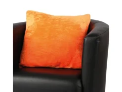 Bestlivings Sessel^Dekokissen Kuschel Kissenbezug mit Reißverschluss 45 x 45 cm 2er Pack