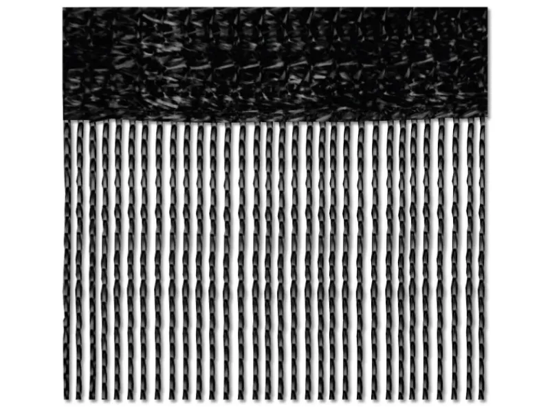 Bestlivings Türvorhänge^2er Pack Fadenvorhang Fadengardine Gardine Vorhang 140 cm x 240 cm