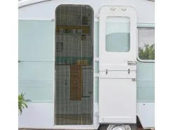 Bestlivings Türvorhänge^Fadengardine Vorhang für Wohnwagen in Schwarz 56 cm x 185 cm