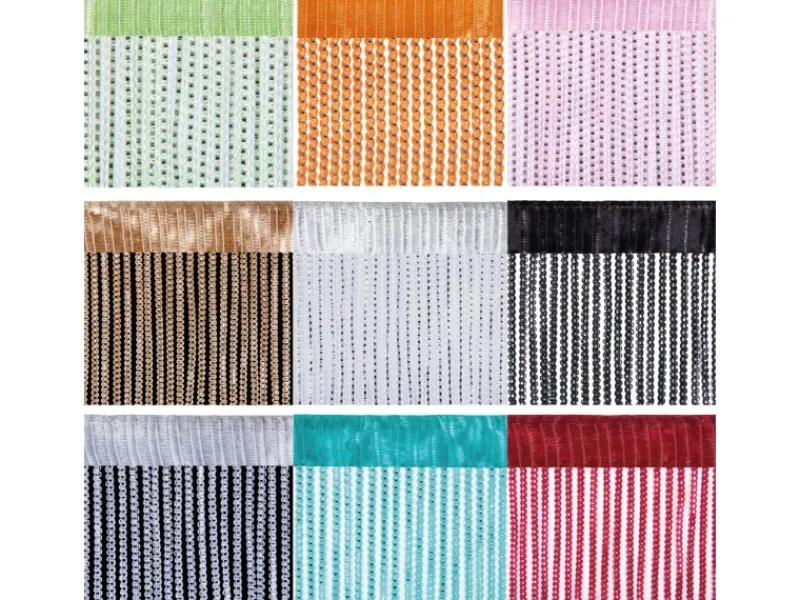 Bestlivings Türvorhänge^Fadenvorhand Fadengardine Vorhang Gardine 90 cm x 200 cm