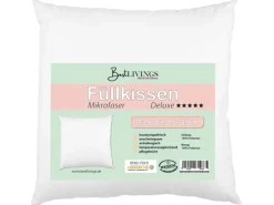 Bestlivings Füllkissen Mikrofaserbezug Inlett mit Polyesterfüllung 45 x 45 cm