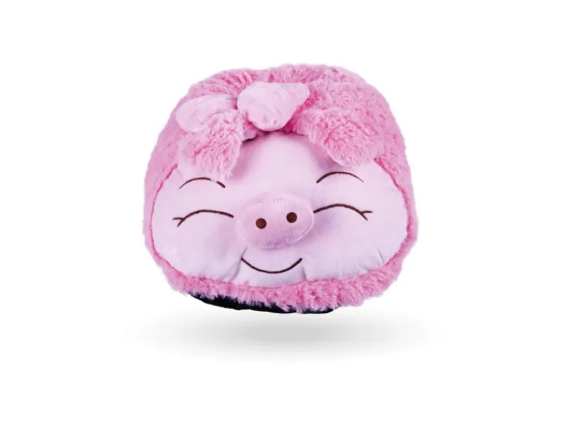 Bestlivings Fußwärmer Plüsch 27 x 40 cm Schwein