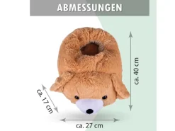 Bestlivings Überwürfe^Fußwärmer Plüsch 27 x 40 cm Hund