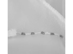 Bestlivings Rollos^Gardine Skylight Voile Bleiband 300 cm x 245 cm Weiß