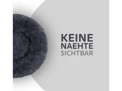 Bestlivings Haustierbett Fluffy Ø70cm Hundekissen Öko-Tex Hundebett Katzenbett