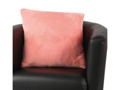 Bestlivings Kissenhülle Kuschel Kissenbezug mit Reißverschluss 45 x 45 cm