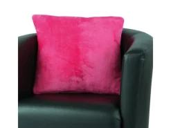 Bestlivings Kissenbezüge^Kissenhülle Kuschel Kissenbezug mit Reißverschluss 50 x 50 cm