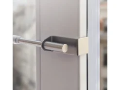 Bestlivings Klemmstange Spannvitrage Twist 40 bis 60 cm Silber