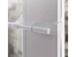 Bestlivings Seilspanngarnituren|Gardinenstangen^Klemmstange Spannvitrage Twist 60 bis 90 cm Weiß