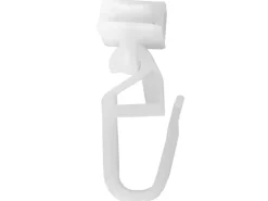 Bestlivings Gardinenschienen^Klickgleiter für Aluminium Vorhangschiene 20 Stück 1 bis 2 Lauf