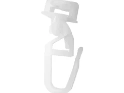 Bestlivings Gardinenschienen^Klickgleiter für Aluminium Vorhangschiene 20 Stück 1 bis 2 Lauf