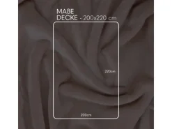 Bestlivings Kuscheldecke Cashmere Touch 200 x 220 cm