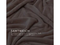 Bestlivings Decken|Überwürfe^Kuscheldecke Mirabella Cashmere Touch 220 x 240 cm