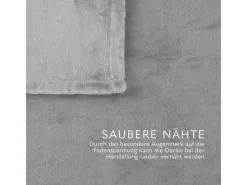 Bestlivings Decken|Überwürfe^Kuscheldecke Cashmere Touch 200 x 220 cm