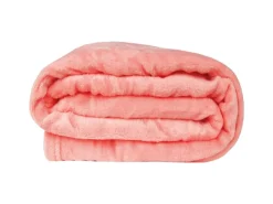 Bestlivings Kuscheldecke Celina 2er Pack Lachs 180 x 220 cm