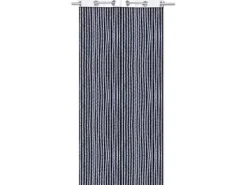 Bestlivings Türvorhänge^Metallic Fadenvorhang Trennvorhang Gardine 140 cm x 250 cm Weiß Ösen