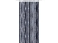 Bestlivings Metallic Fadenvorhang Trennvorhang Gardine 90 cm x 250 cm Weiß Stangendurchzug