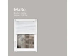 Bestlivings Plissee Faltstore 45 x 150 cm