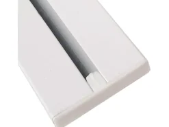 Bestlivings Vorhänge|Gardinen^Seitendeckel für Aluminium Vorhangschiene Weiß 1 bis 2 Lauf