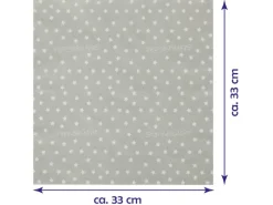 Bestlivings Servietten 33 x 33 cm Sterneküche 3 Lagig 120er Pack