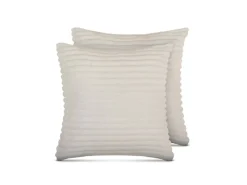 Bestlivings Sofakissen Cord Optik Creme 40 x 40 cm 2er Pack