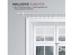 Bestlivings Stilgarnitur Ausziehbar 120 bis 220 cm Weiß