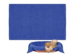 Bestlivings Tierdecke Hundedecke Mikrofaser 90 x 140 cm Blau