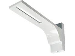 Bestlivings Gardinenschienen^Wandträger für Aluminium Vorhangschiene Weiß 3 bis 4 Lauf