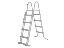 Bestway Stahlrahmen-Pool Set Steel Pro Max Frame Ø 427 x 122 cm Rund Grau