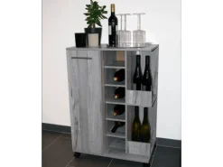 Better Home Flaschenregale^Schrank mit Rollen 37 x 60 x 82 cm