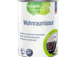 Biopin Regal Weiß|Weißlacke^Wohnraumlasur 2,5 l