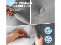 Björn&Schiller Kissen^Rückenkissen 160 cm mit Waschbarem Bezug