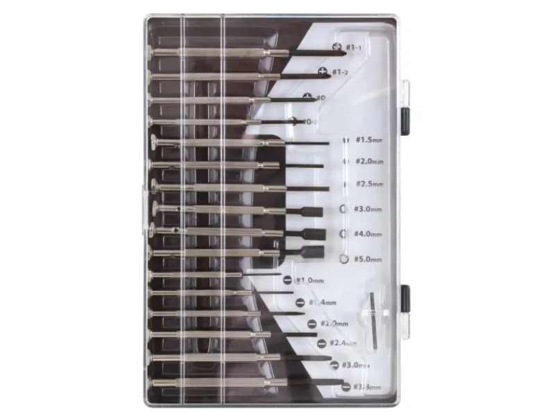 Aufbewahrung^Blanko Feinmechaniker Uhrmacher Schraubendreher 16-Teiliges Set