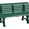 Blome 3er Bank Helgoland Grün 64 cm x 150 cm x 80 cm