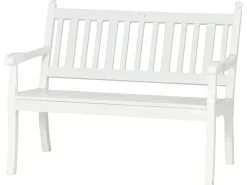 Blome Sitzbänke^2er Bank Hohenzollern Weiß 69 cm x 115 cm x 88 cm