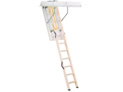 Bodentreppe Euro Trend 130 x 70 cm wärmegedämmt U-Wert 1,1 Raumhöhe bis 280 cm