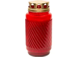 Bolsius Kerzen^Grablicht mit Deckel Ø 9 cm x 17,3 cm