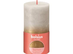 Bolsius Ostern^Rustik-Kerze Sunset 130/68 mm Sand