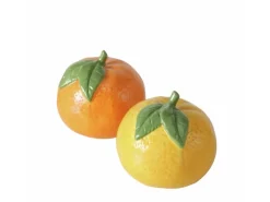 Boltze Dekorative Figuren^Dekoaufsteller 2-fach Sortiert 7 cm x 75 cm x 7 cm Orange