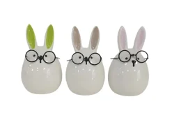 Boltze Ostern^Figur Brilly 3-fach Sortiert 10 cm x 7 cm x 10 cm Beige