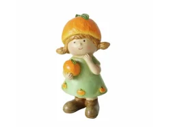 Boltze Dekorative Figuren^Figur Fruits 3-fach Sortiert 18 cm x 8 cm x 7,5 cm Orange