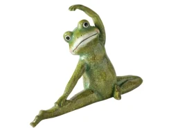 Boltze Dekorative Figuren^Figur Yoga 34,5 cm x 14,5 cm x 50 cm Grün