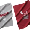 Boltze Geschirrtuch-Set Grillzeit Grau-Rot