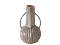 Boltze Vasen^Home Vase Pilarus Ø 12 cm x 21 cm Braun
