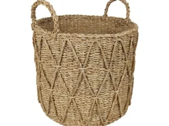 Boltze Geschenkartikel^Korb 30 cm x Ø 36 cm Natur